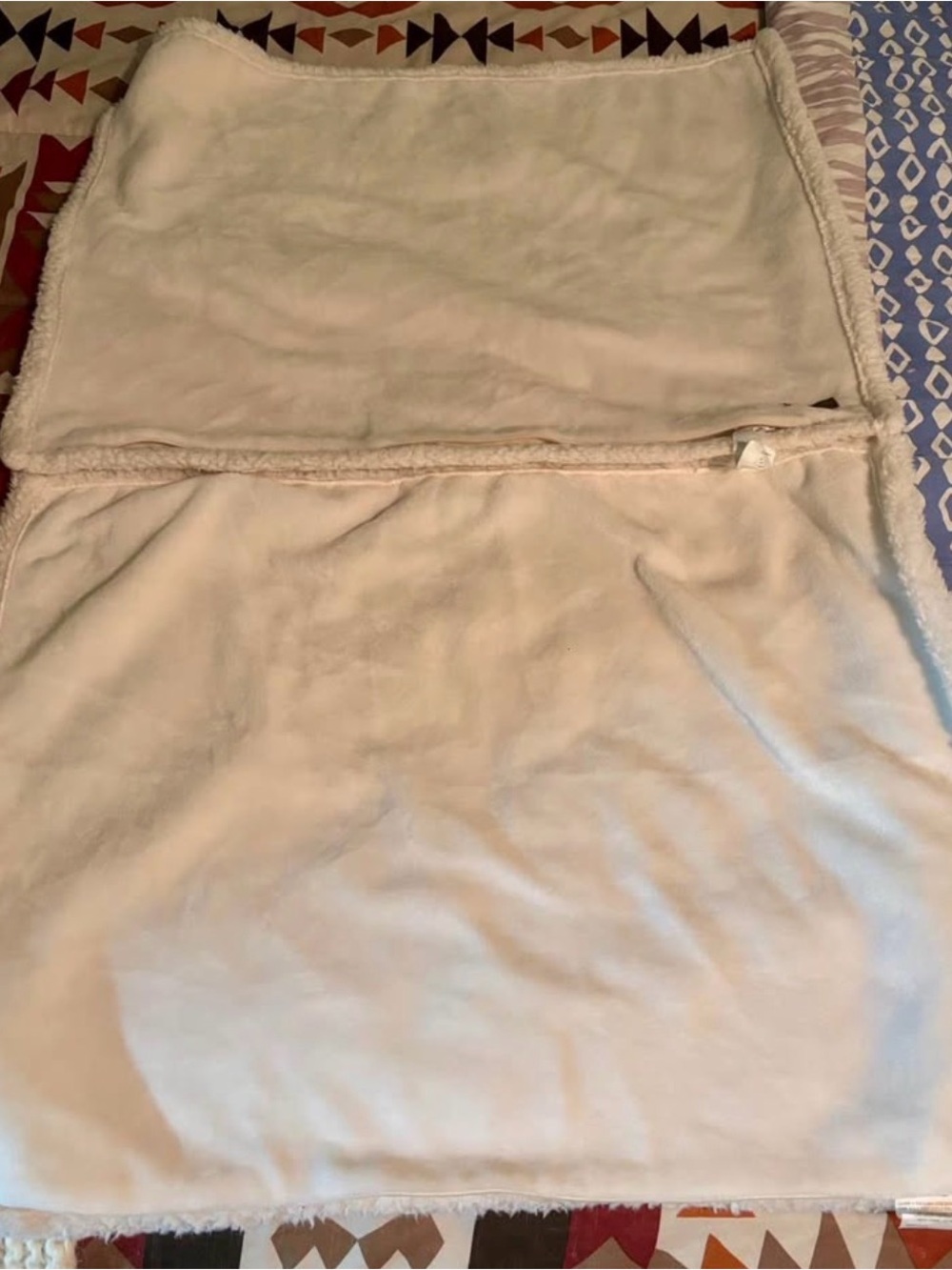 UGG Cream Plush pillow covers